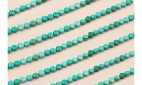 Disco Facetado Turquesa 10*10mm / Semipreciosas de 