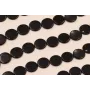 Disco Madreperla teñido Negro de 18mm / Semipreciosas de 