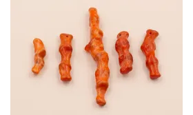 Ristra de 20cms Tallos de Coral de 15 a 40mm / Semipreciosas de 