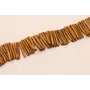 Palo Coral hueco 3*30mm Marrón / Semipreciosas de 