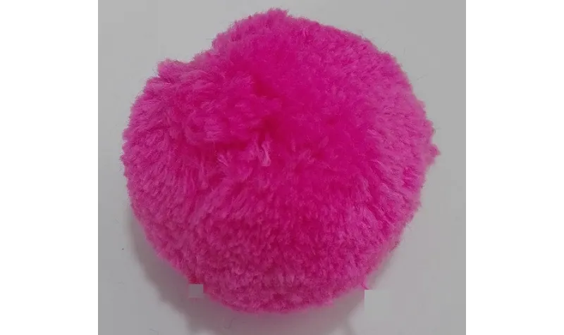 Borla 45mm Fuxua /Cuentas de  Tela 