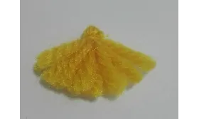 Pompon Lana 15mm Amarillo /Cuentas de  Tela 