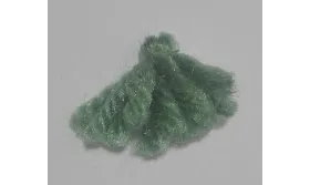 Pompon Lana 15mm Verde Piedra /Cuentas de  Tela 