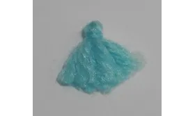 Pompon Lana 15mm Azul Cielo /Cuentas de  Tela 