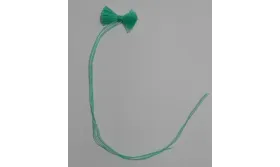 Mariposa verde  20mm ancho /Cuentas de  Tela 