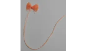 Mariposa Rosa 20mm ancho /Cuentas de  Tela 