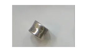 Entrepieza regaliz irregular / Cuentas Metálicas de Latón / Zamak