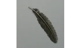 Hoja metálica 55mm largo- P.Vieja / Cuentas Metálicas de Latón / Zamak