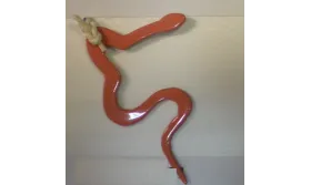 colgante culebra 32*21mm Color 1 / Cuentas Metálicas de Latón / Zamak