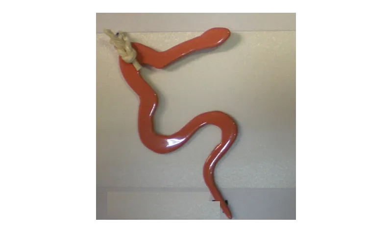 colgante culebra 32*21mm Color 1 / Cuentas Metálicas de Latón / Zamak