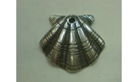 Concha Santiago 20*20 P.Vieja / Cuentas Metálicas de Latón / Zamak