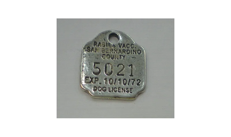 Chapa San Bernardino 20*20 Plata Vieja / Cuentas Metálicas de Latón / Zamak