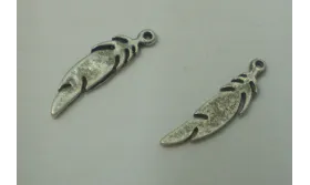 Plumita 15*4mm P.Vieja / Cuentas Metálicas de Latón / Zamak