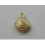 Colgante Almeja Pequeña 8*6*2mm / Cuentas Metálicas de Latón / Zamak