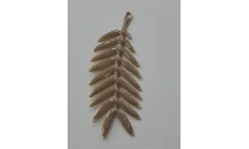 Ramillete Lila   40*20mm / Cuentas Metálicas de Latón / Zamak