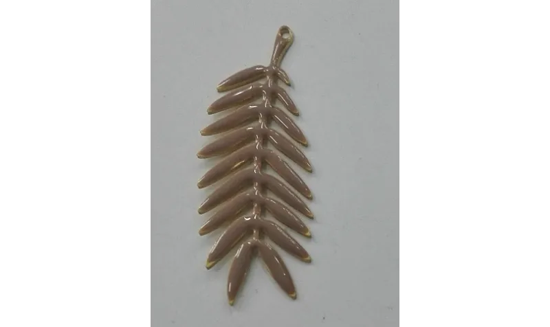 Ramillete Lila   40*20mm / Cuentas Metálicas de Latón / Zamak