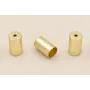 Terminal ORO de 3mm interior Dorado Mate / Cuentas Metálicas de Latón / Zamak