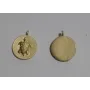Chapa 11mm Oro Mate Tortuga relieve / Cuentas Metálicas de Latón / Zamak