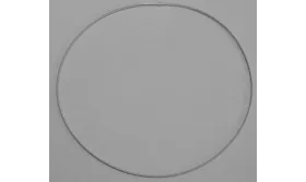 Collar acero espiral 1,4mm*42cms Pl / Bases de Collares de Latón / Zamak