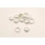 Casquilla pestañas 15*5mm Plata Mate / Cuentas Metálicas de Latón / Zamak