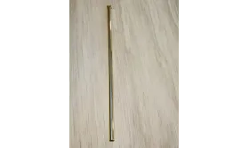 Tubo con ranura 104mm Oro / Cuentas Metálicas de Latón / Zamak