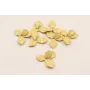 Cuenta Flor 26,5mm diámetro Mostaza Mate / Cuentas Metálicas de Latón / Zamak