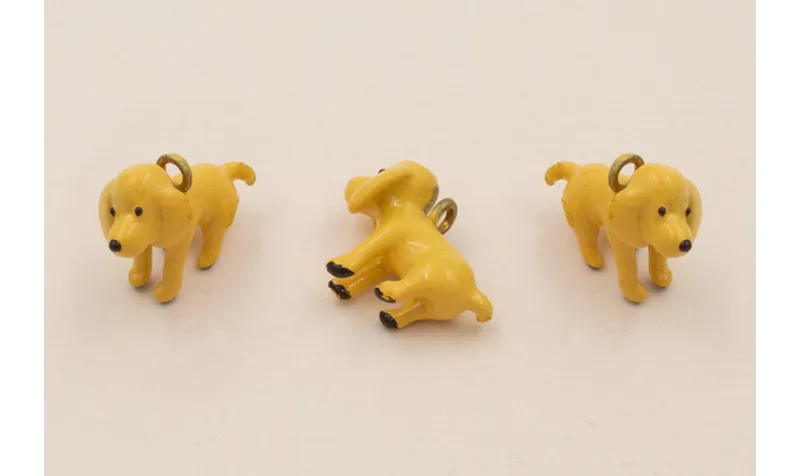 Colgante Perro Cocker 16*11 Esmalte Canela y Negro Colgante Perro Cocker 16*11 Esmalte Canela y Negro