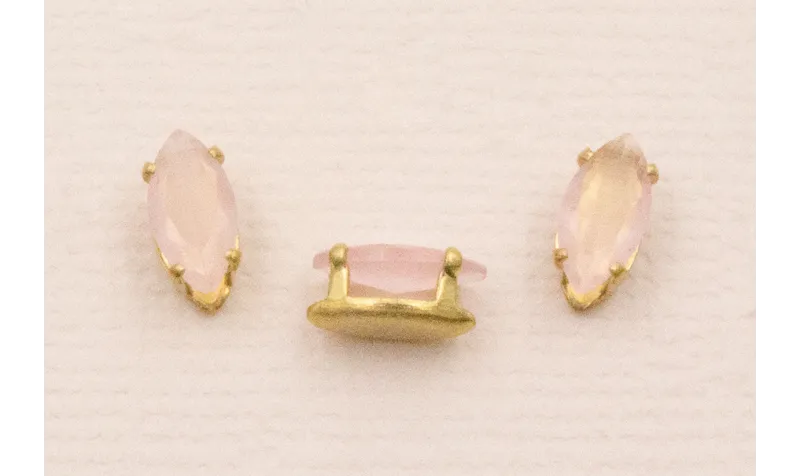 Cabujónn cristal 4*8mm color Rosa Opal Cabujónn cristal 4*8mm color Rosa Opal