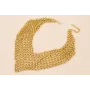 Collar Malla en pico de 50mm de can / Bases de Collares de Latón / Zamak