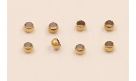 Aro 2mm ext Stainless Steel Oro / Cuentas Metálicas de Acero Inoxidable