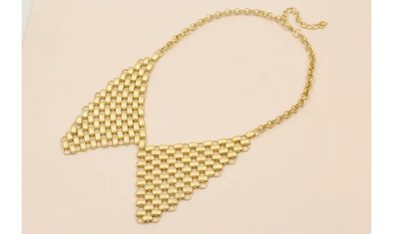 Collar Completo Pajarila 140*120mm  / Bases de Collares de Latón / Zamak