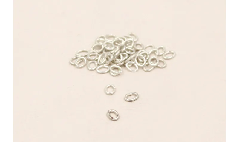 ARANDELA PEQ OVAL PLATA 40*28*07 / Arandelas de Latón / Zamak