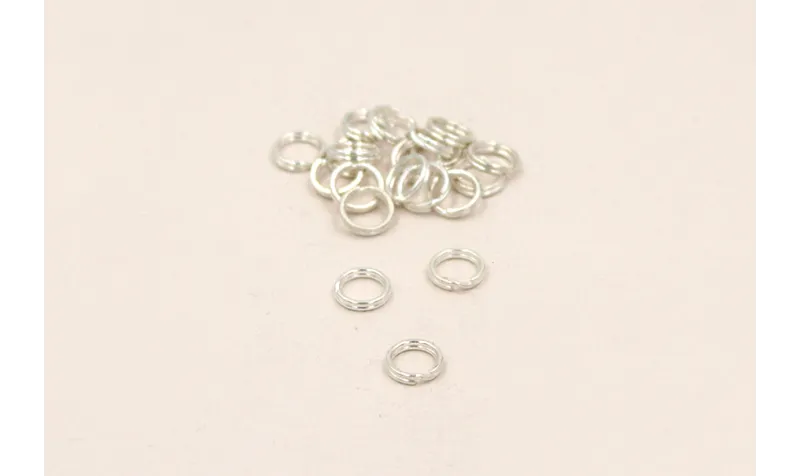 Arandela doble llavero 7*15 Plata / Arandelas de Latón / Zamak