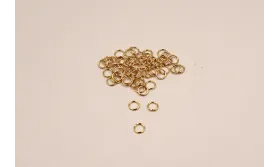 Arandela Acero Inoxidable 0,5 y 3,5mm diam Dorada / Arandelas de Acero Inoxidable