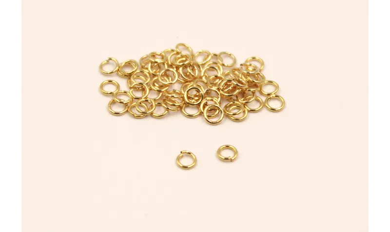 Arandela Acero Inox 0,4mm grosor 2,5mm diam Dorada / Arandelas de Acero Inoxidable