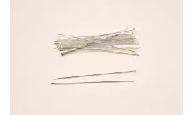 ALFILER TAPONADO PLATEADO 52MM / Alfileres de Latón / Zamak