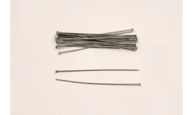 ALFILER TAPONADO Plata Vieja 52MM / Alfileres de Latón / Zamak