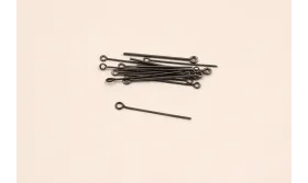 ALFILER ARANDELA (GANCHO) 7*300 Plata Vieja / Alfileres de Latón / Zamak