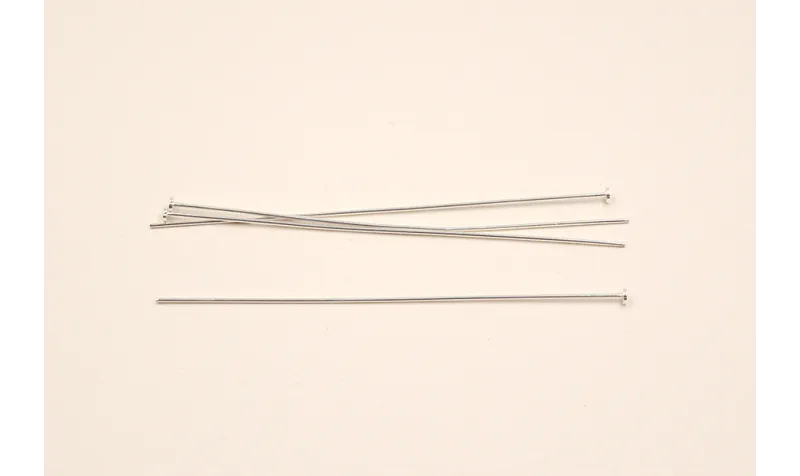 Alfiler Extra largo Plata   / Alfileres de Latón / Zamak