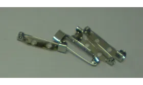 BROCHE ALFILER 25MM niquel / Broches de Latón / Zamak