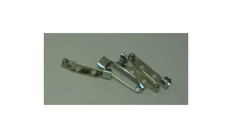 BROCHE ALFILER 25MM niquel / Broches de Latón / Zamak