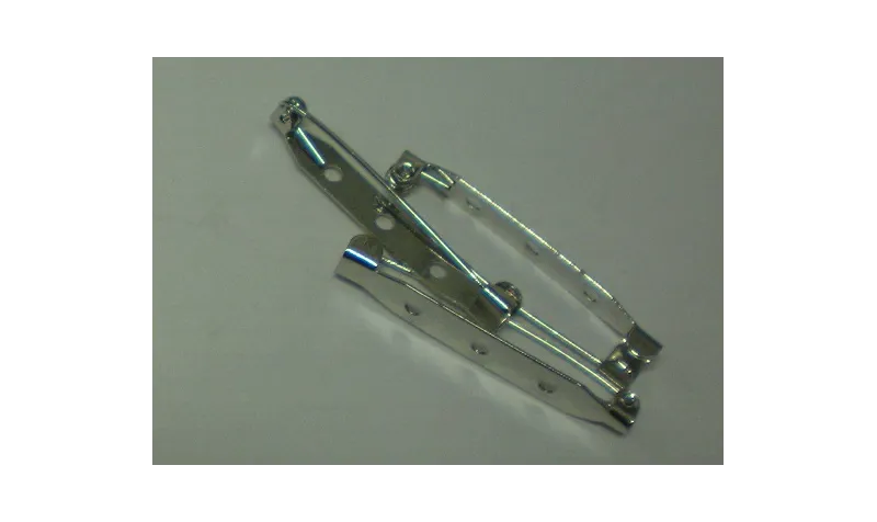 BROCHE ALFILER 38MM niquel / Broches de Latón / Zamak