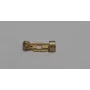 broche 13mm 1 agujero oro mate / Broches de Latón / Zamak
