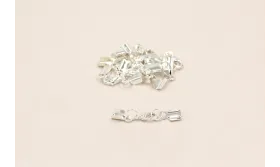 TERMINAL CON  MOSQ MEDIO PLATA / Terminales de Latón / Zamak