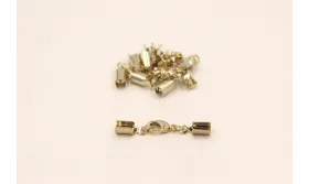 TERMINAL MOSQUETON ORO / Terminales de Latón / Zamak