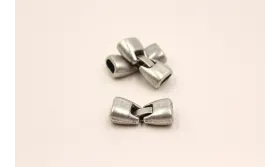 Cierre para cuero Regaliz P.Vieja 37mm*15 long / Cierres de Latón / Zamak