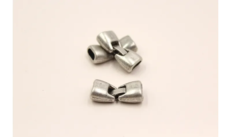 Cierre para cuero Regaliz P.Vieja 37mm*15 long / Cierres de Latón / Zamak