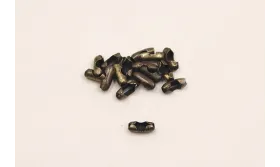 Cierre cadena Bolas 1,5mm Oro Viejo 6mm long. / Cierres de Latón / Zamak