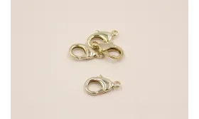 Mosquetón grande 29mm Oro / Cierres de Latón / Zamak