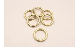 Cierre anilla 43mm Oro Mate / Cierres de Latón / Zamak